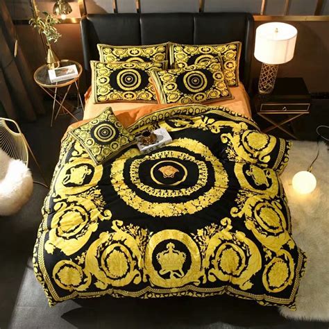 fake versace bed sheets|versace comforters on sale.